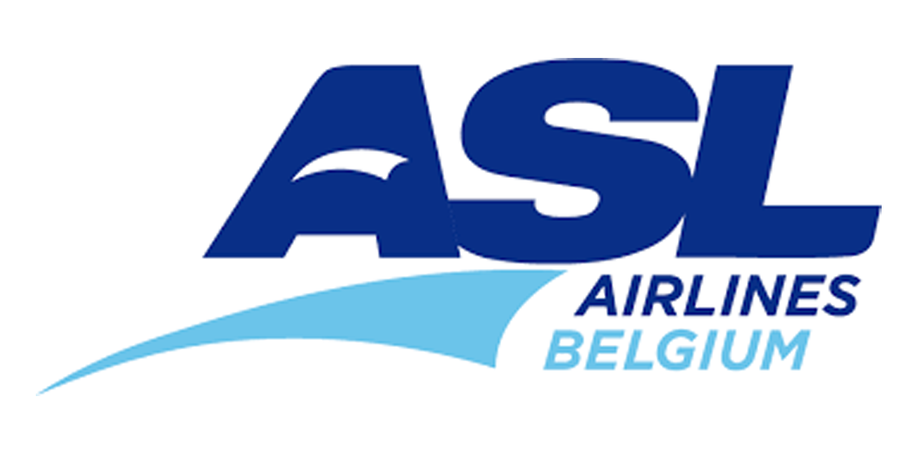 Logo der Fluggesellschaft ASL Airlines Belgium